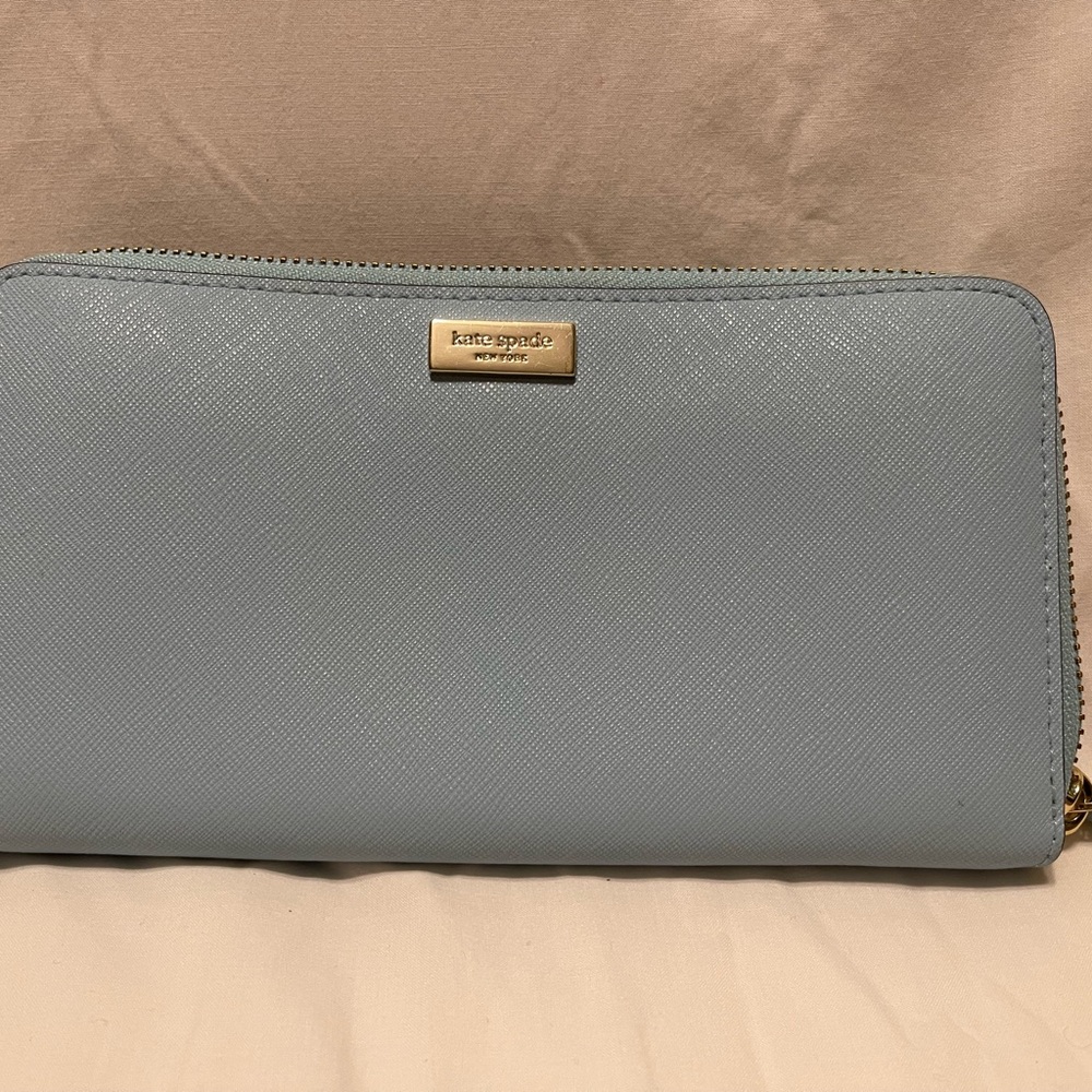 Blue Leather wallet